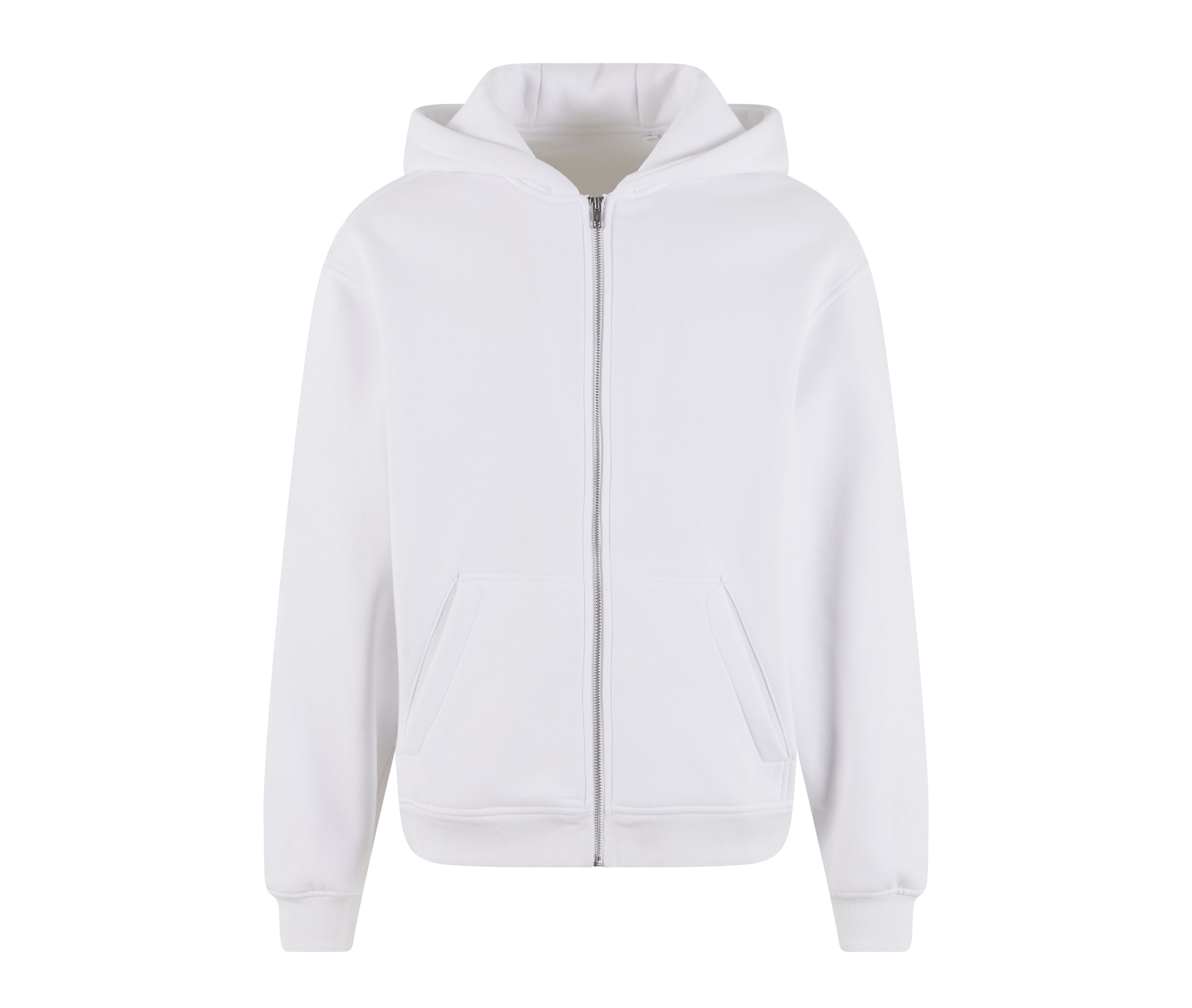 Sweat-shirt zippé oversize NM013 en polycoton - Unisexe