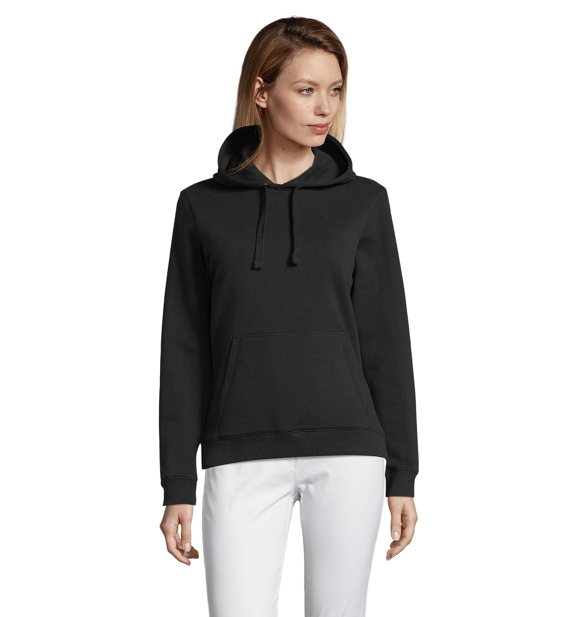 Sweat-shirt à capuche Spencer en polycoton - Femme