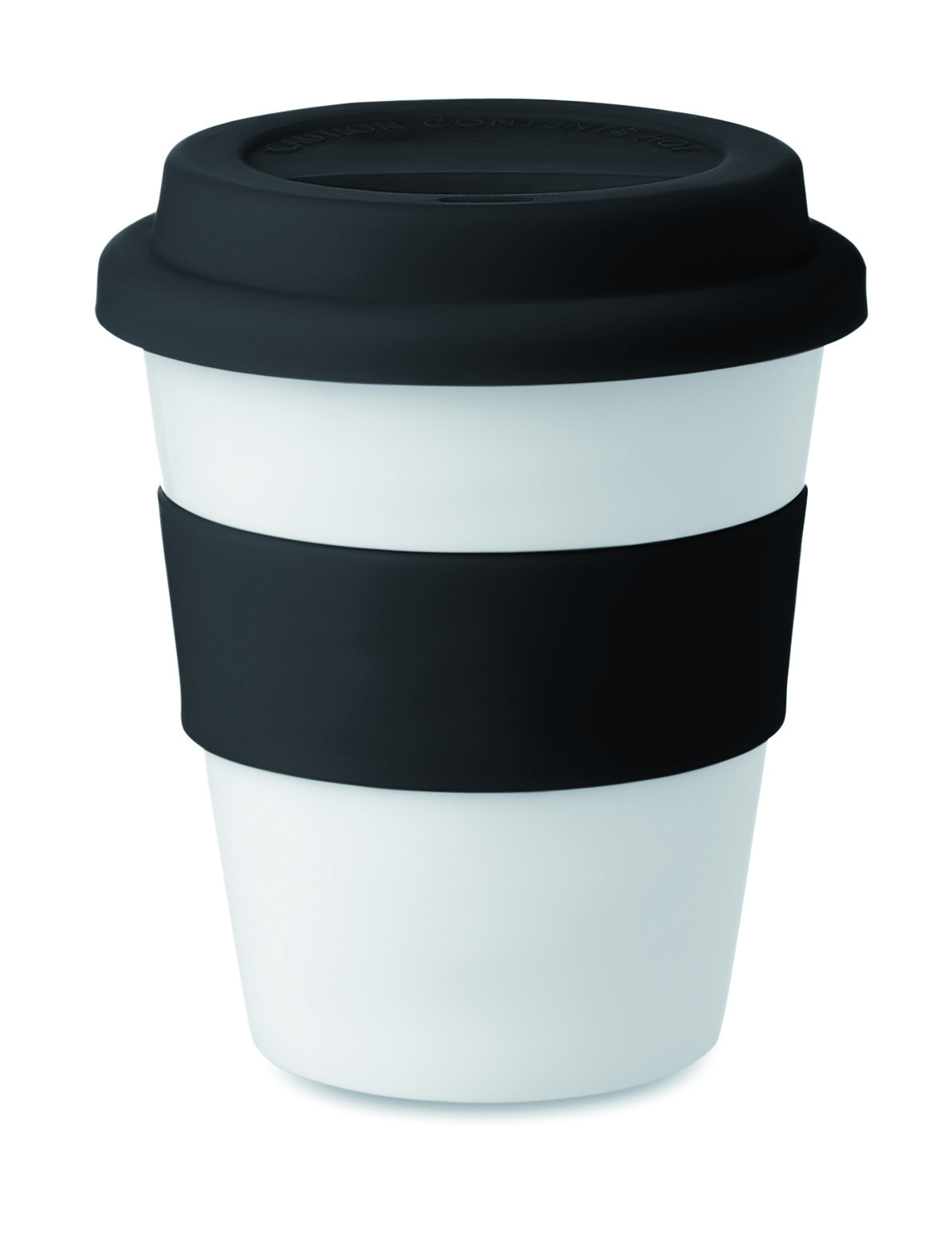 Gobelet 350 ml couvercle silicone en polypropylène