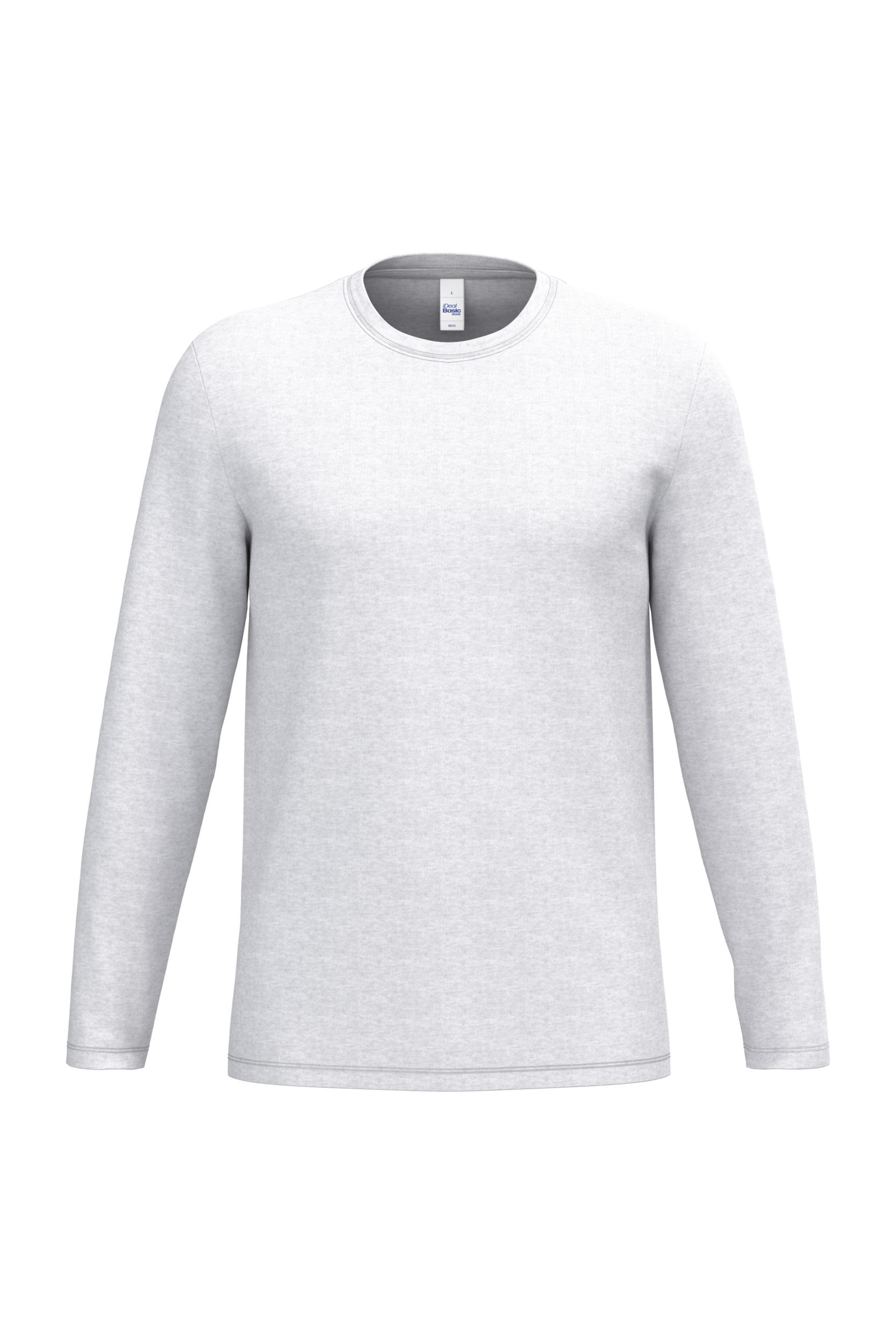 T-shirt iDeal190 manches longues en coton - Unisexe