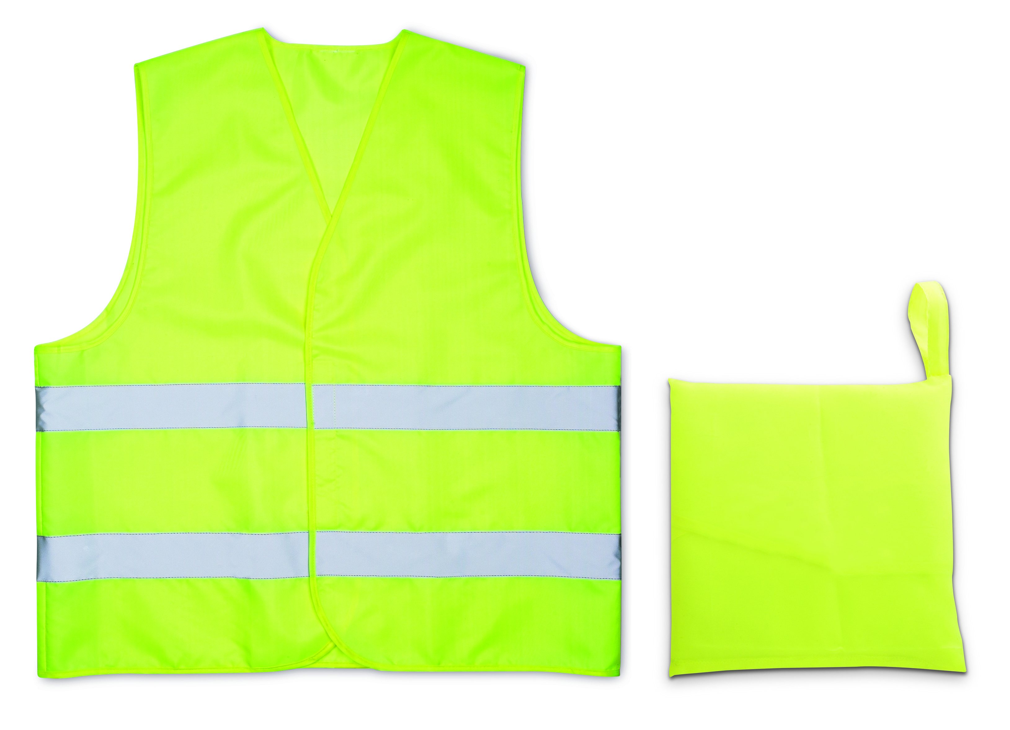 Gilet de sécurité classe 2 haute visibilité en polyester - Unisexe