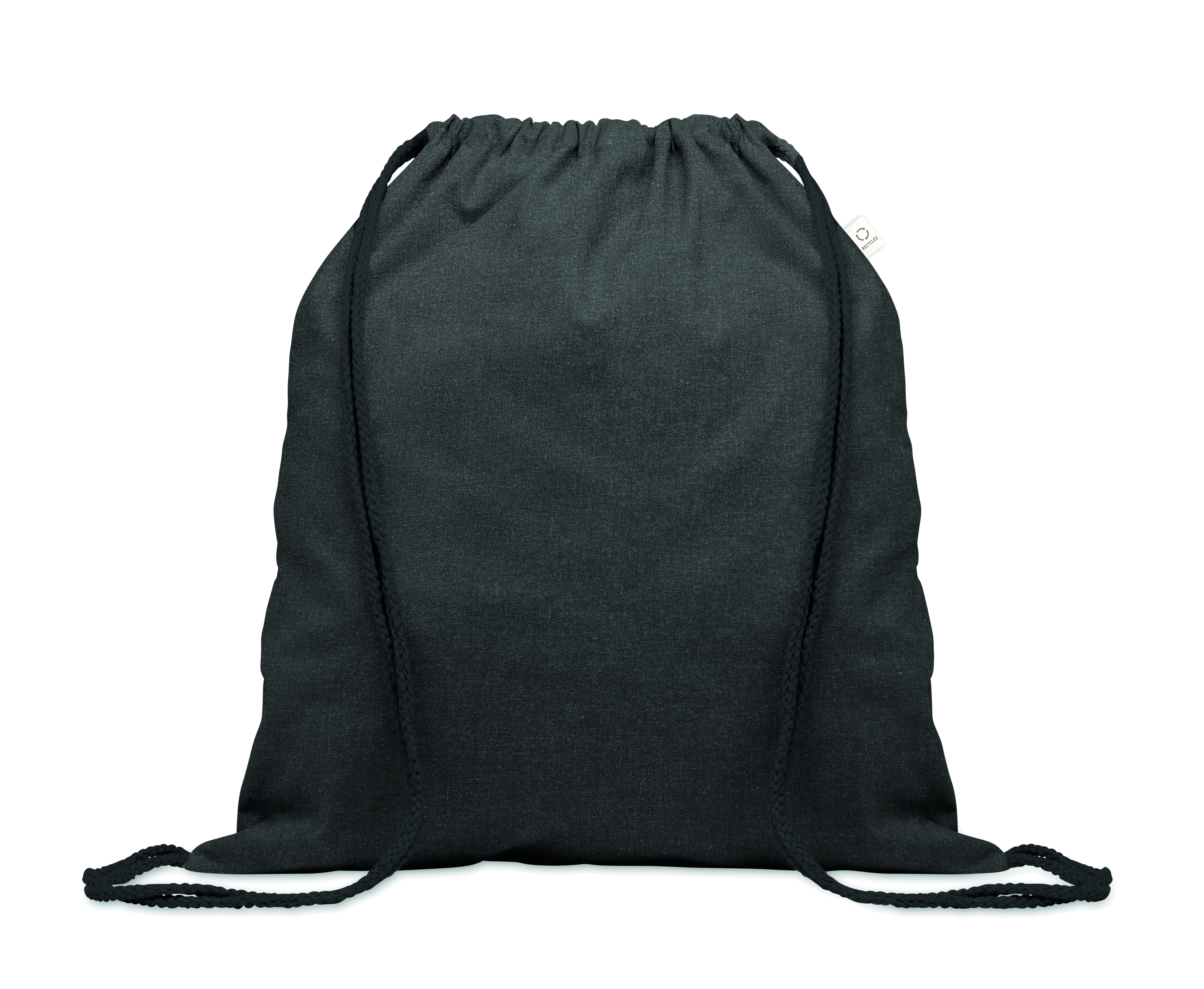 Sac à cordon MO2402 140 g/m² en coton recyclé