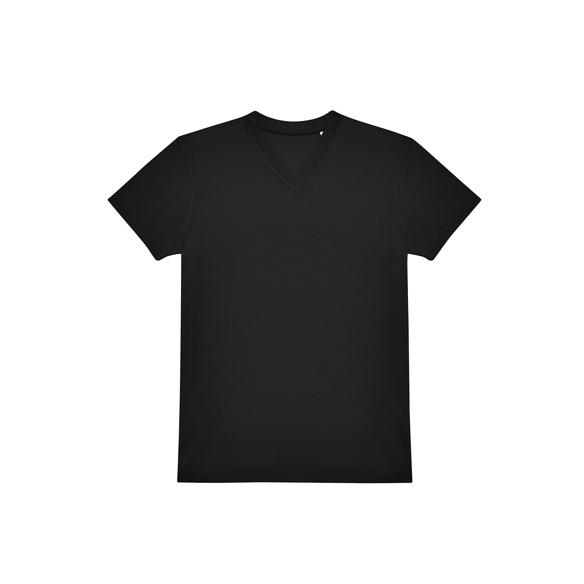 T-shirt #E150 col V en coton - Homme