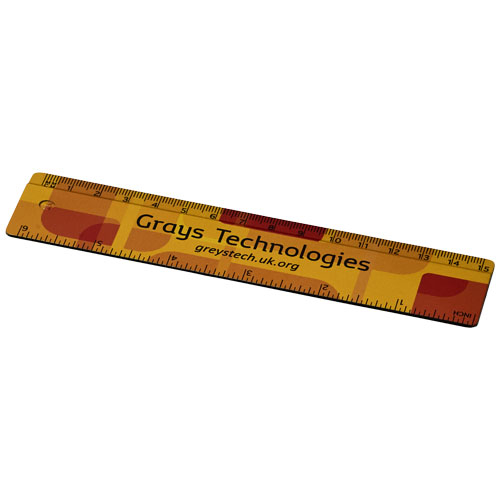 Règle 15 cm Terran en plastique recyclé