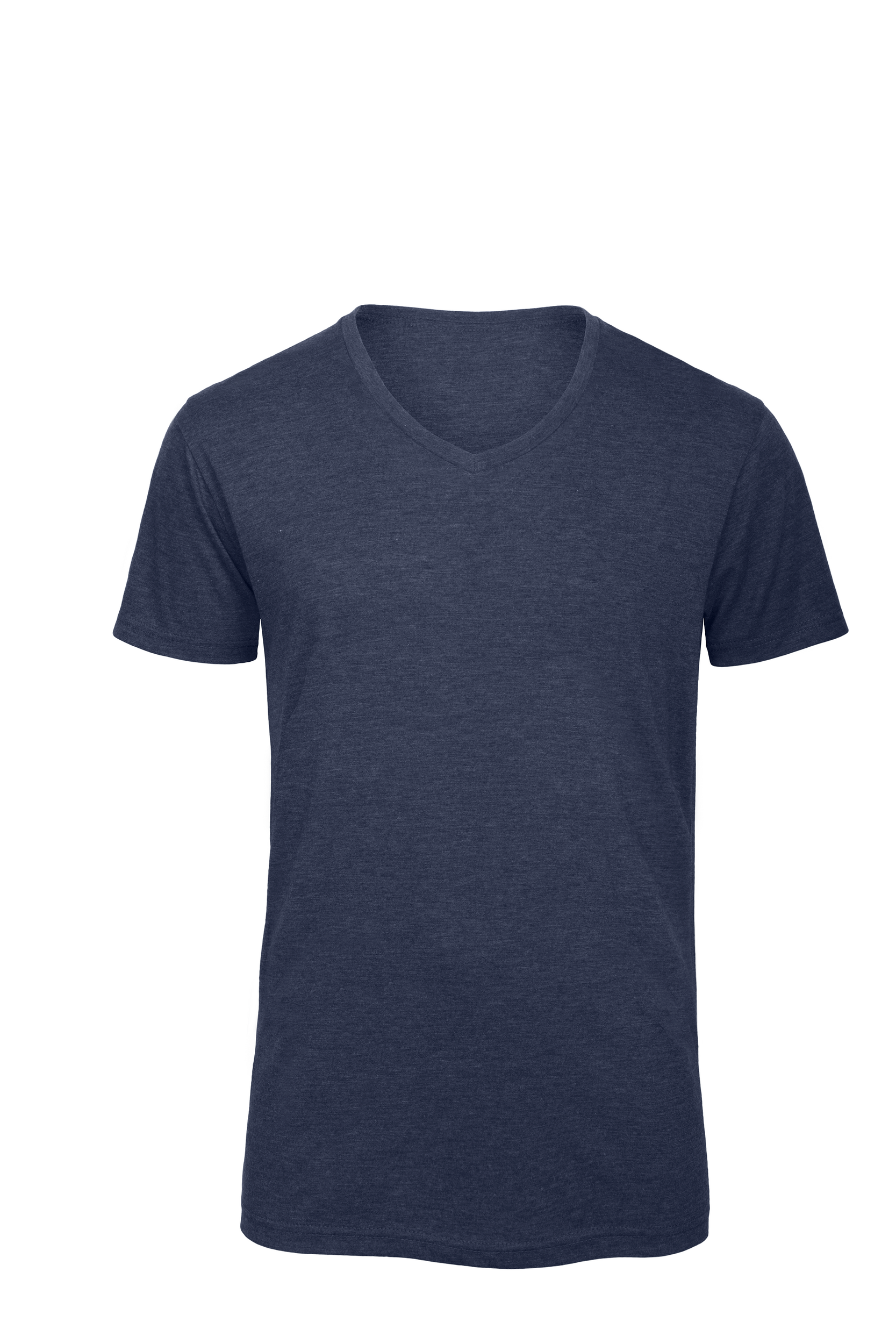 T-shirt Triblend col V en polycoton - Homme