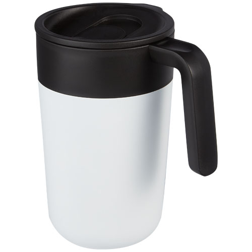 Tasse isotherme 400 ml Nordia en inox et PP recyclé