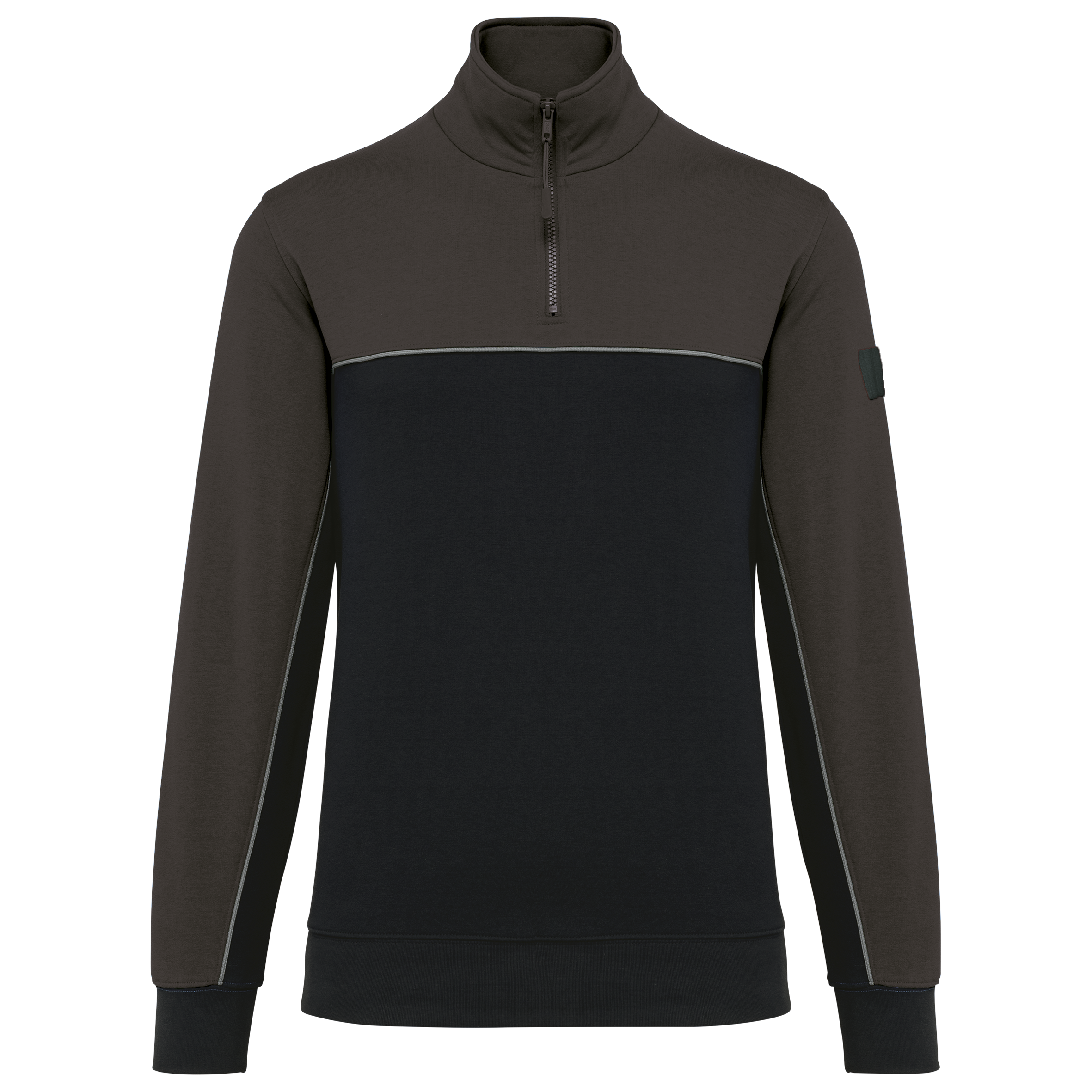 Sweat-shirt zippé WK404 en polycoton - Unisexe