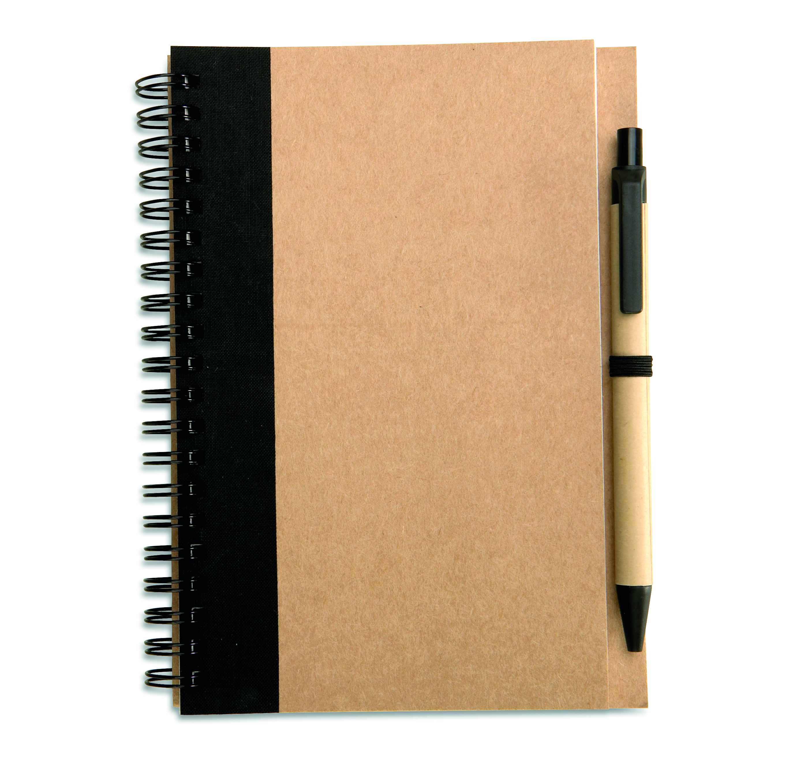 Carnet et stylo recyclés