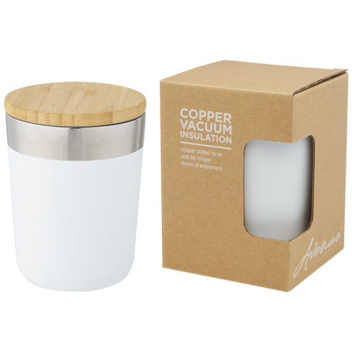Gobelet isotherme 330 ml Lagan en inox et bambou