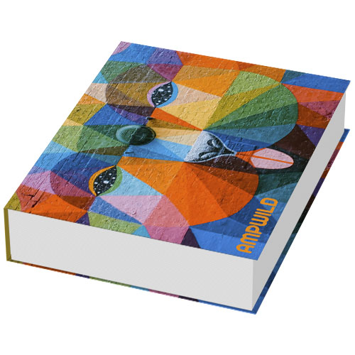 Combo de notes adhésives à couverture rigide