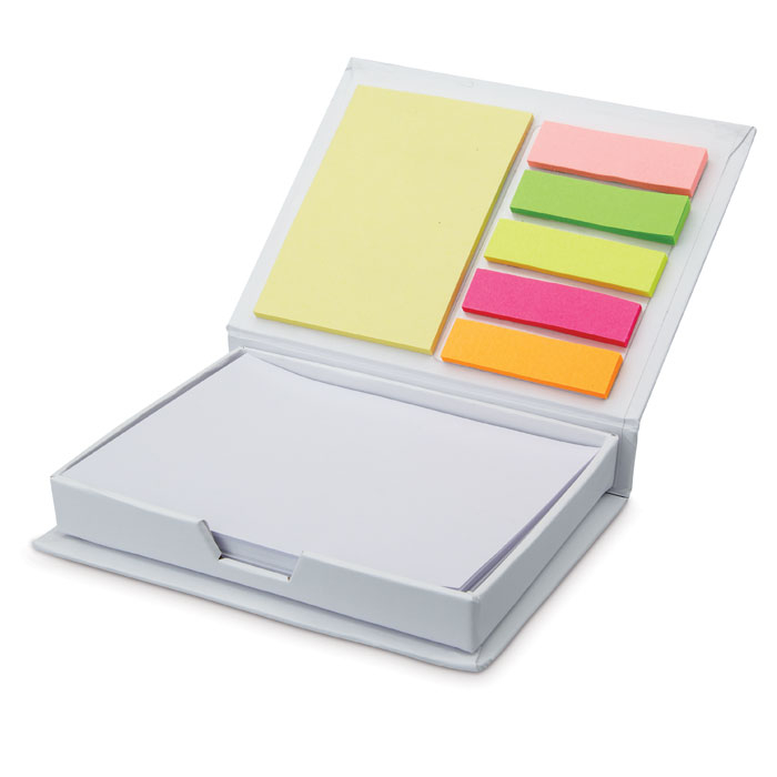 Bloc-notes avec notes adhésives