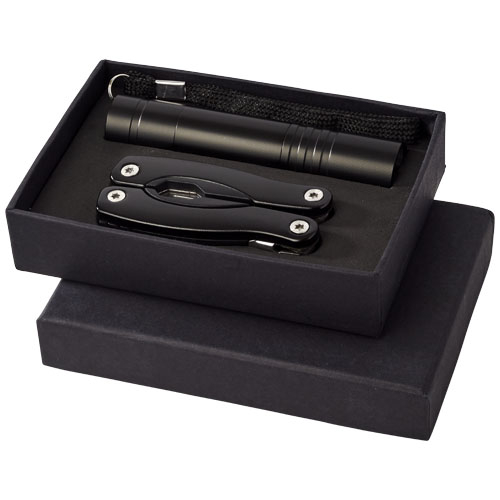Couteau multifonction et lampe torche LED Scout