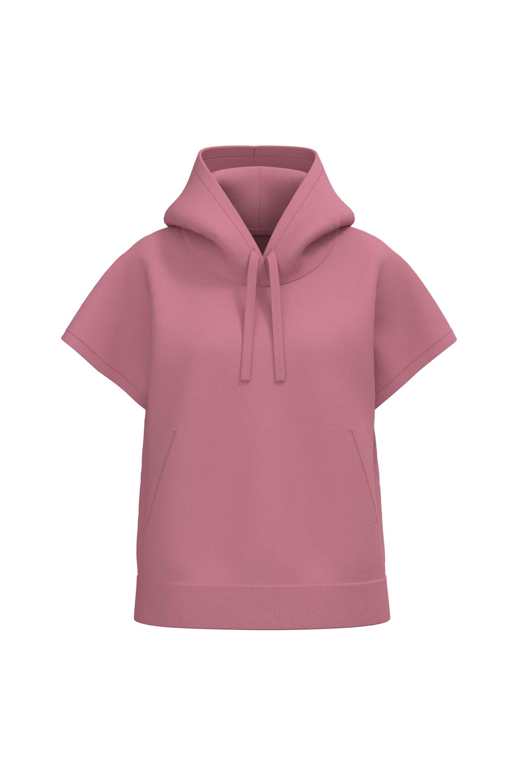 Sweat-shirt à capuche oversize NS446 en coton bio - Femme