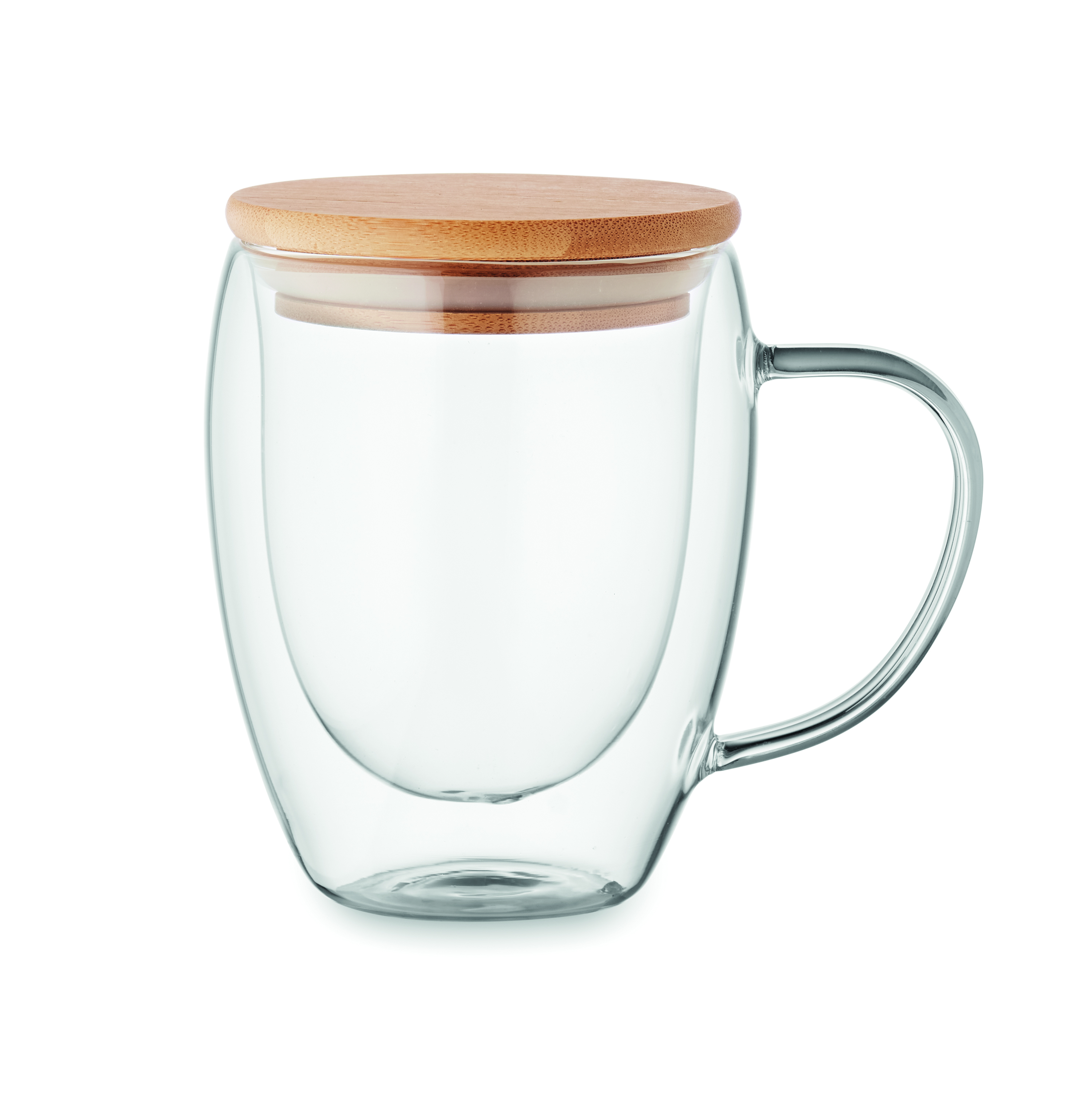 Mug double paroi 250 ml en verre borosilicate