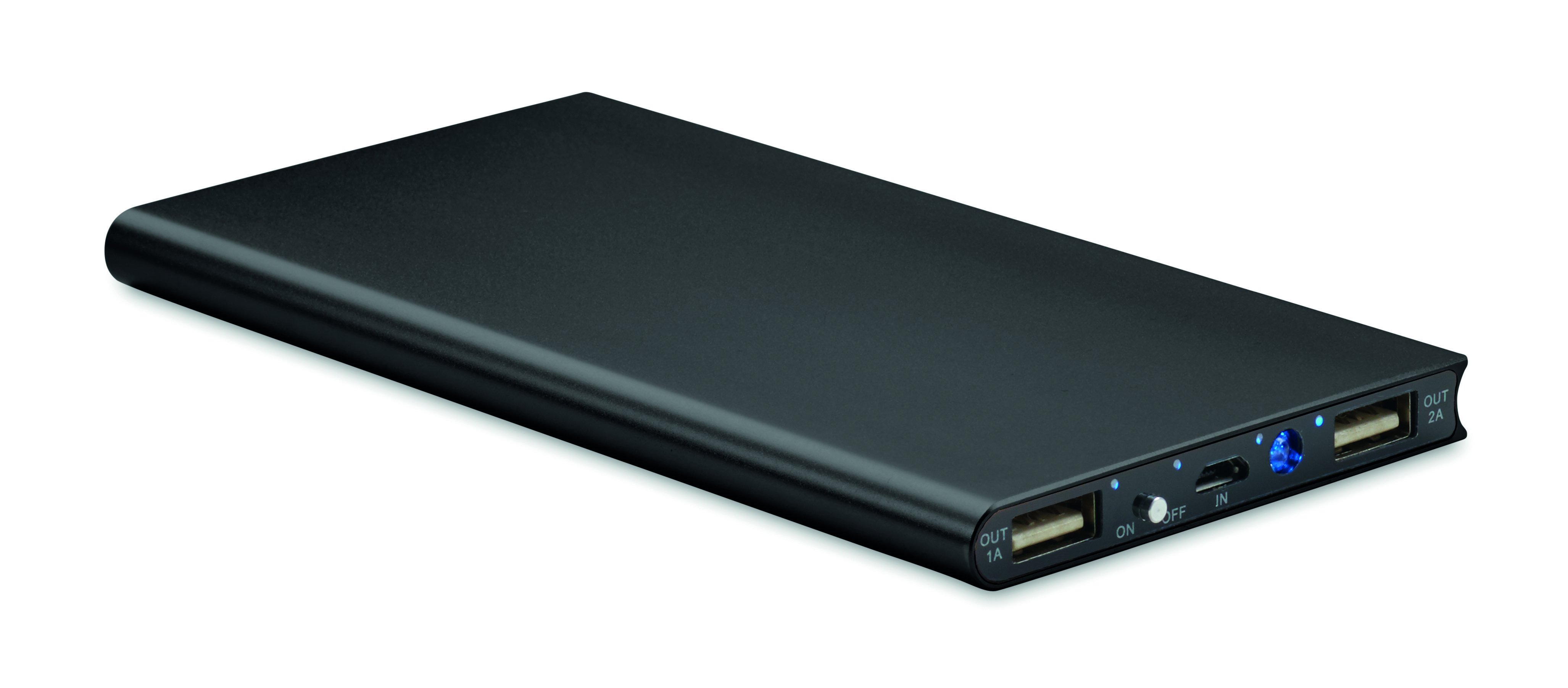 Station de charge 8 000 mAh en aluminium recyclé