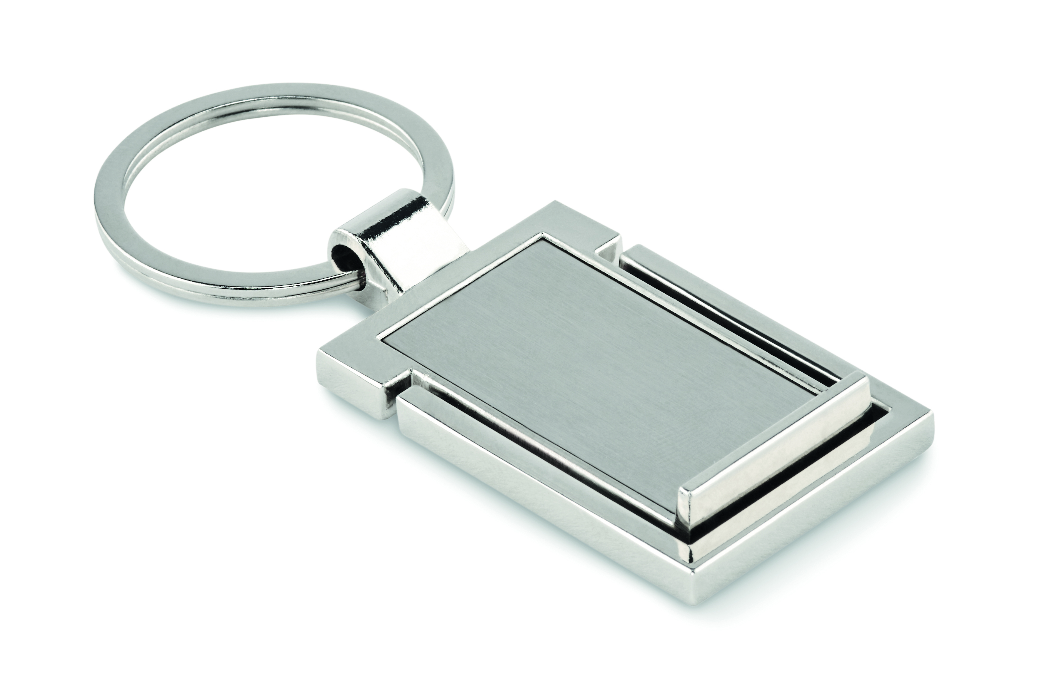 Porte-clés support de téléphone en métal