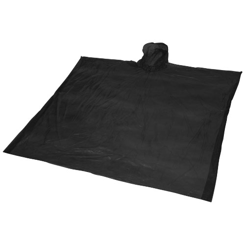 Poncho de pluie jetable Ziva avec pochette - Unisexe