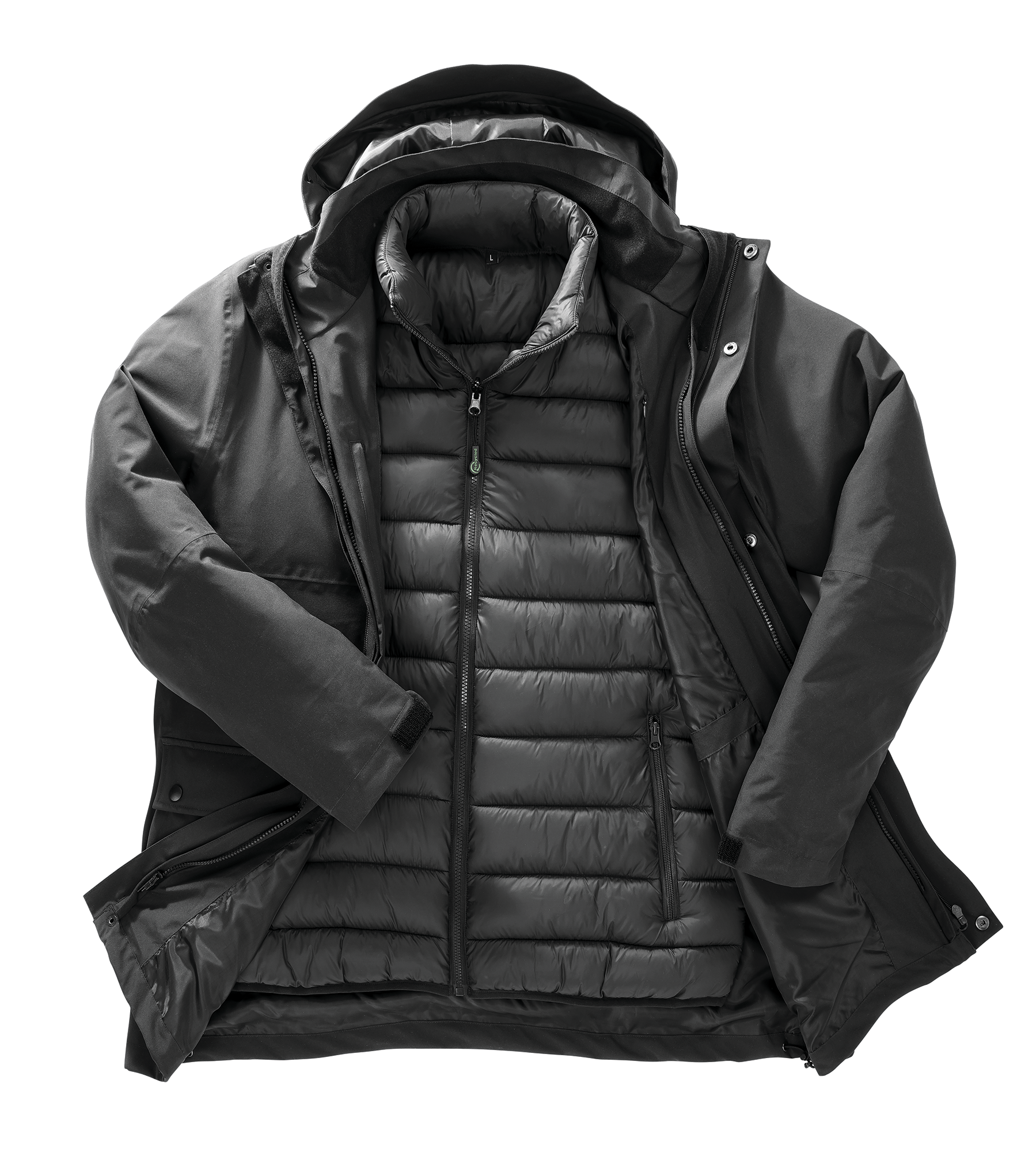 Doudoune Ripstop 3 en 1 R920X en polyester recyclé - Unisexe