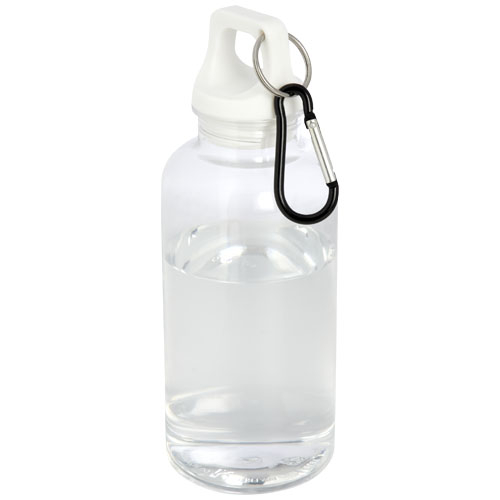 Gourde 400 ml Oregon avec mousqueton en plastique recyclé