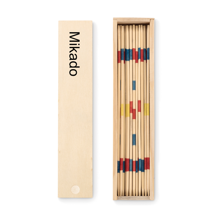 Jeu de mikado en bois