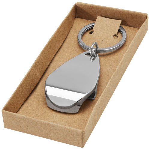 Porte-clés ouvre-bouteille en coffret cadeau