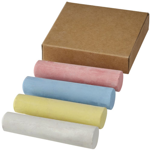 Set de 4 craies en boîte carton