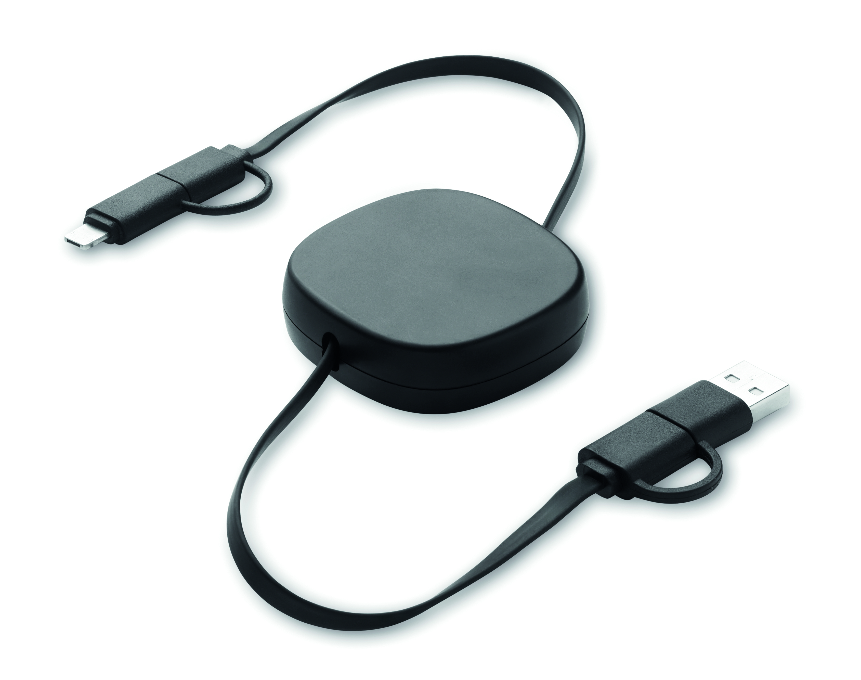 Câble de charge USB 60 W rétractable