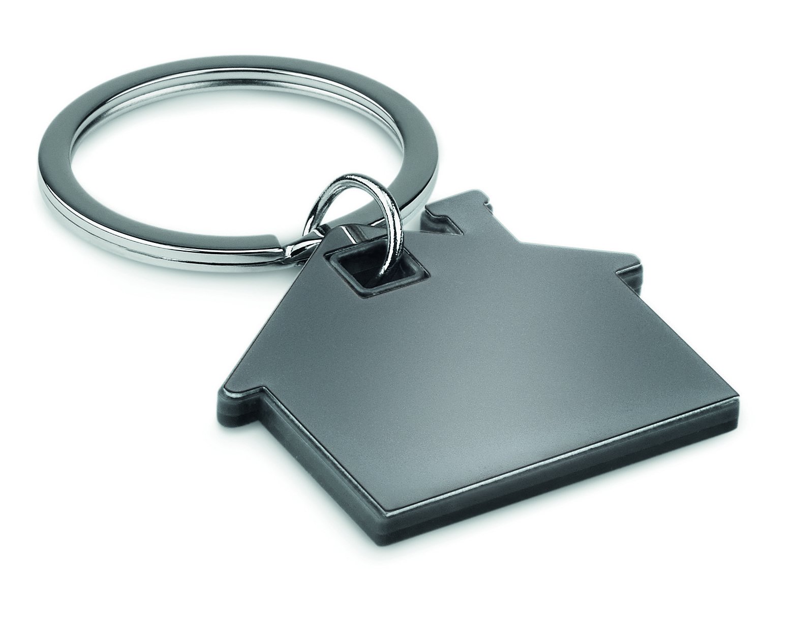 Porte-clés maison en inox et ABS