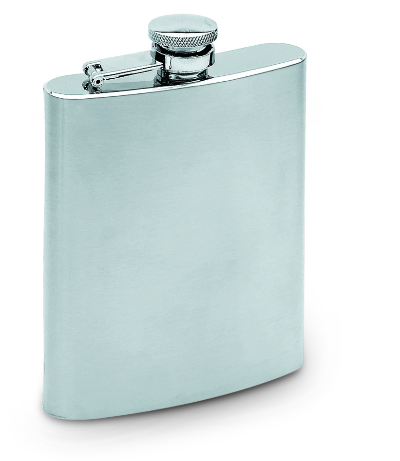 Flasque 200 ml mate en inox