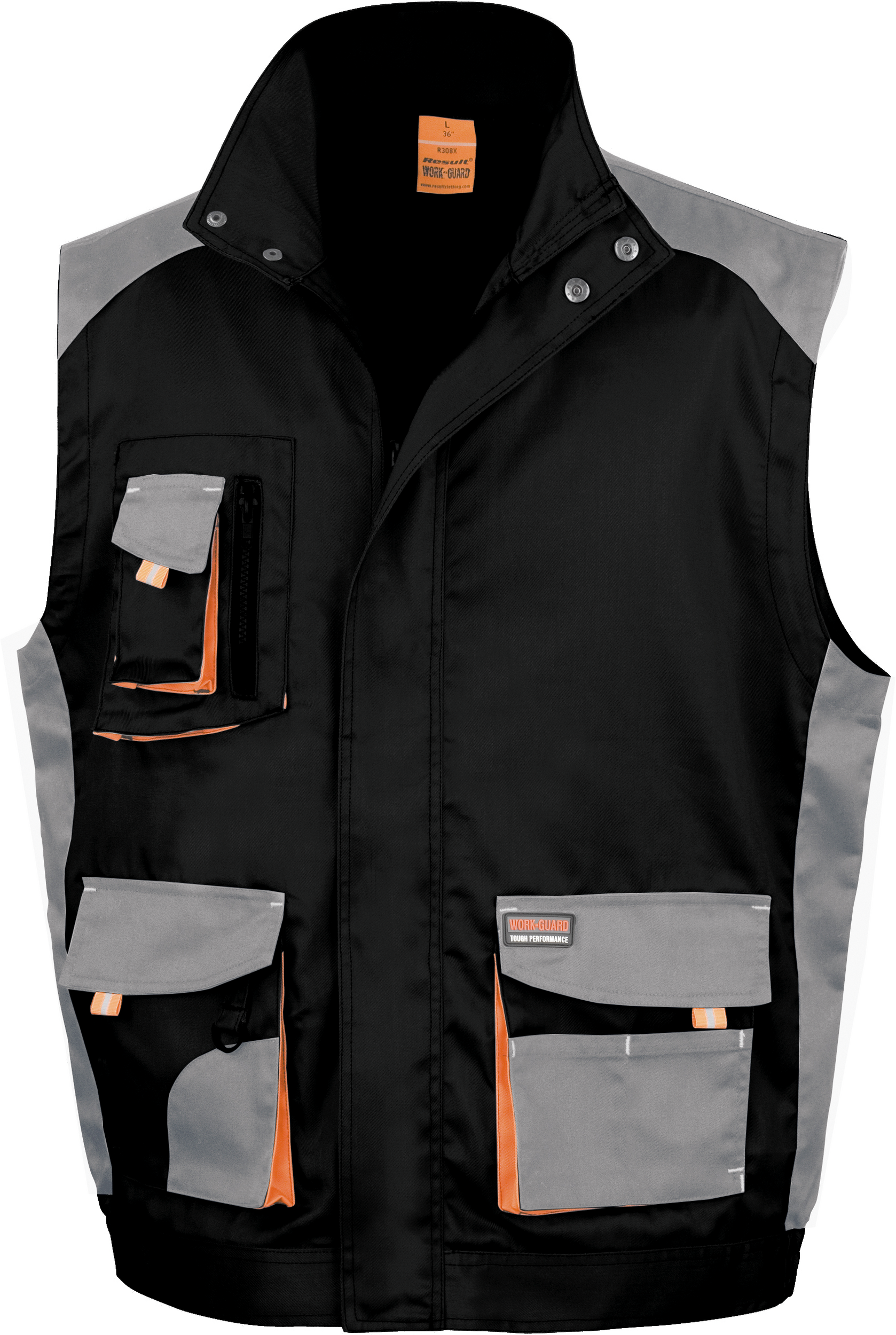 Gilet multipoches R317X en polycoton - Unisexe