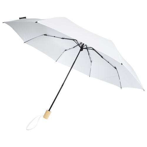 Parapluie pliable tempête 21" en polyester recyclé