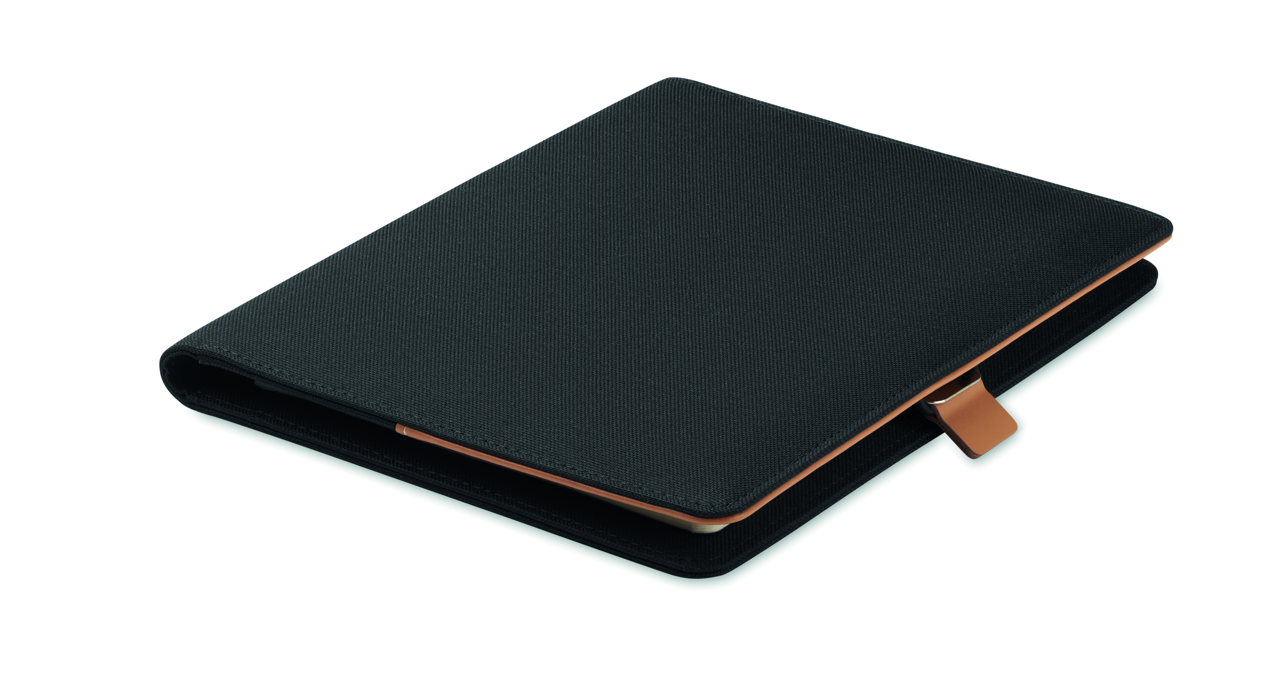 Conférencier A5 avec carnet liège en polyester recyclé