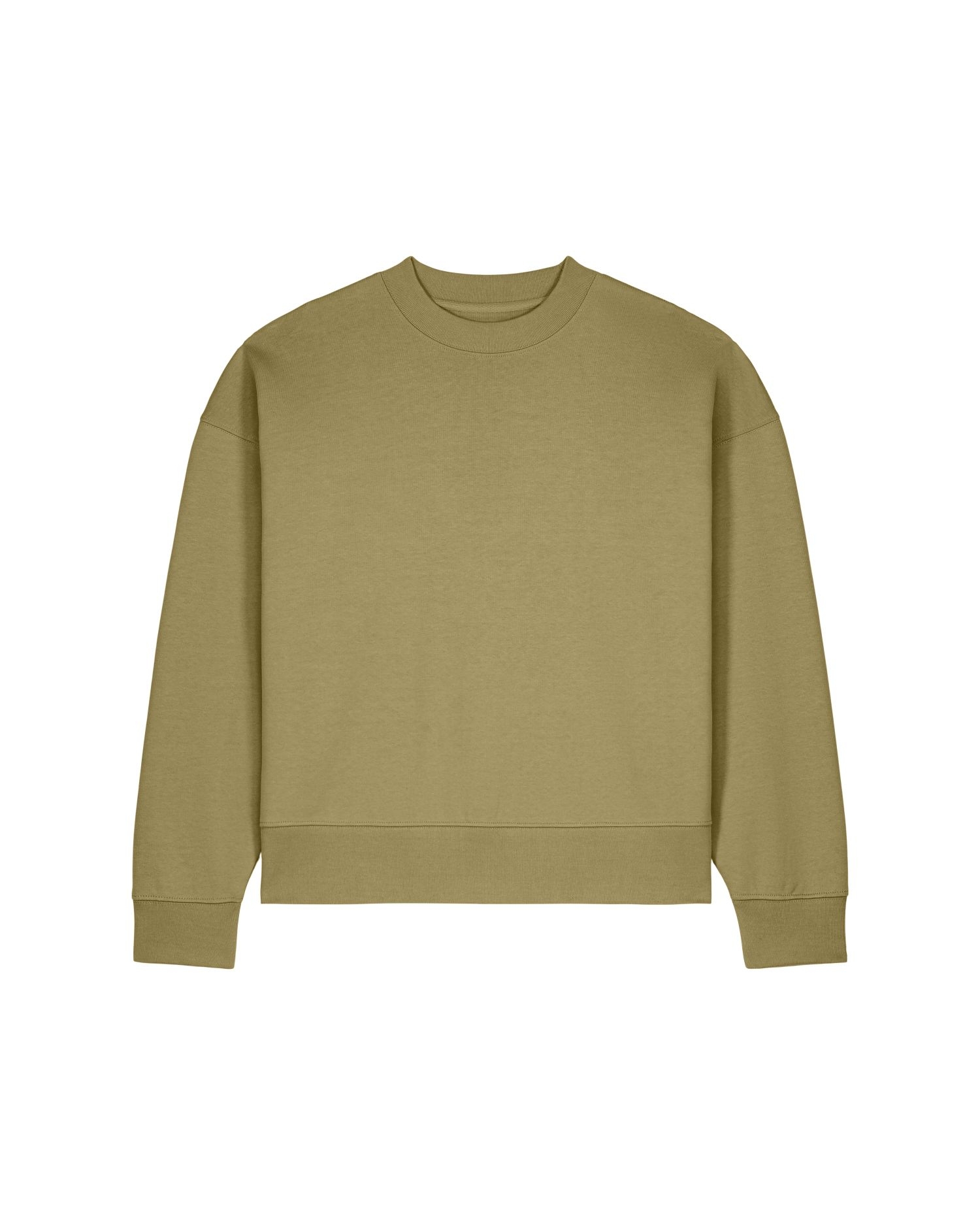 Sweatshirt col rond oversize lourd Ryler en coton bio recyclé - Unisexe