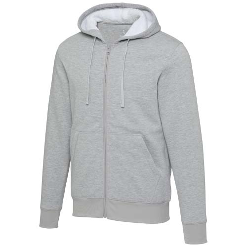 Sweat à capuche zippé Natron en sherpa - Unisexe